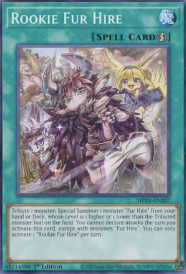 Rookie Fur Hire - MP21-EN207 - Common 1st Edition
