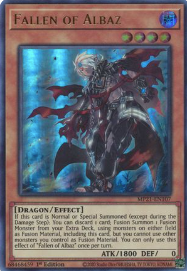 Fallen of Albaz - MP21-EN107 - Ultra Rare 1st Edition