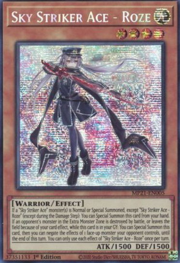 Sky Striker Ace - Roze - MP21-EN005 - Prismatic Secret Rare 1st Edition