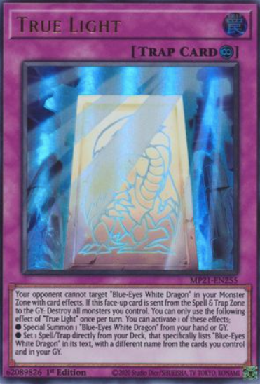 True Light - MP21-EN255 - Ultra Rare 1st Edition