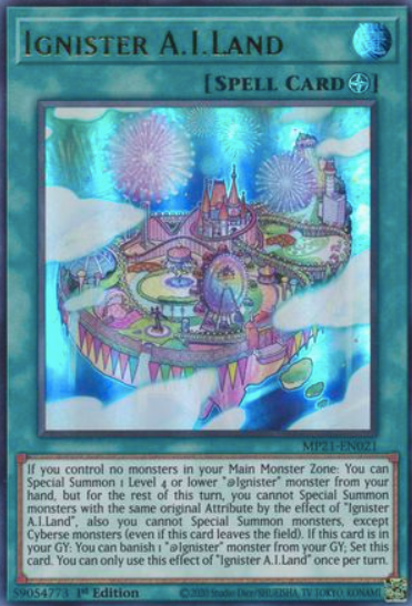 Ignister A.I.Land - MP21-EN021 - Ultra Rare 1st Edition