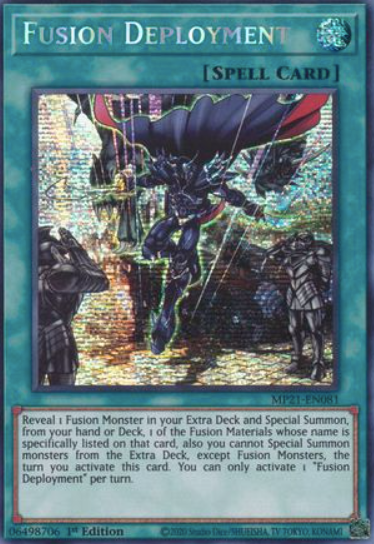 Fusion Deployment - MP21-EN081 - Prismatic Secret Rare 1st Edition