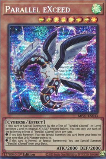 Parallel eXceed - MP21-EN043 - Prismatic Secret Rare 1st Edition