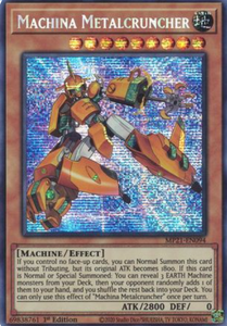 Machina Metalcruncher - MP21-EN094 - Prismatic Secret Rare 1st Edition