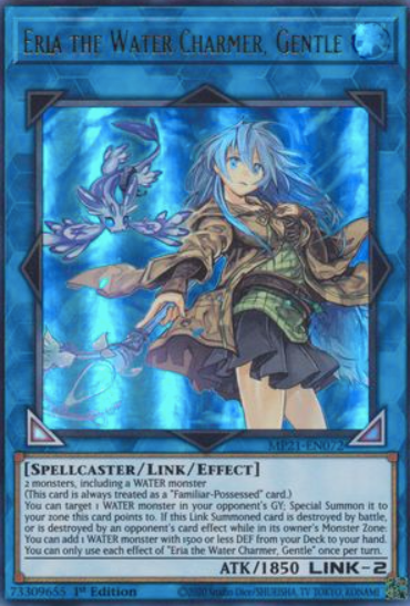 Eria the Water Charmer, Gentle - MP21-EN072 - Ultra Rare 1st Edition