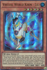 Virtual World Kirin - Lili - MP21-EN176 - Ultra Rare 1st Edition