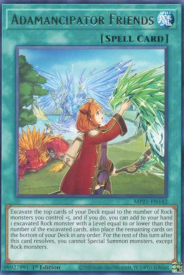 Adamancipator Friends - MP21-EN142 - Rare 1st Edition