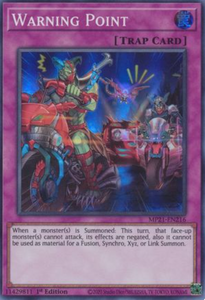 Warning Point - MP21-EN216 - Super Rare 1st Edition