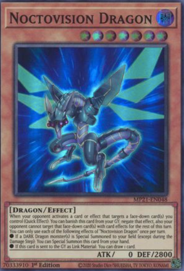 Noctovision Dragon - MP21-EN048 - Super Rare 1st Edition