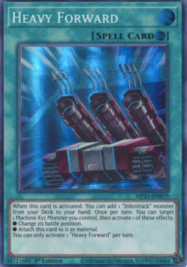 Heavy Forward - MP21-EN079 - Super Rare 1st Edition