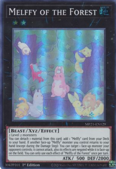 Melffy of the Forest - MP21-EN129 - Super Rare 1st Edition