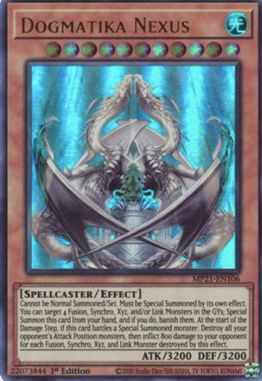 Dogmatika Nexus - MP21-EN106 - Ultra Rare 1st Edition