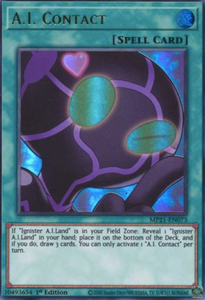 A.I. Contact - MP21-EN073 - Ultra Rare 1st Edition