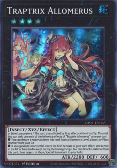 Traptrix Allomerus - MP21-EN068 - Super Rare 1st Edition