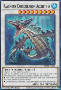 Ravenous Crocodragon Archethys - MP21-EN067 - Common 1st Edition