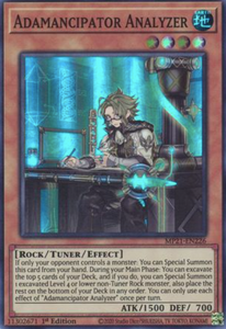 Adamancipator Analyzer - MP21-EN226 - Super Rare 1st Edition