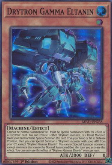 Drytron Gamma Eltanin - MP21-EN238 - Super Rare 1st Edition