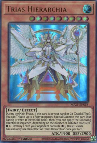 Trias Hierarchia - MP21-EN058 - Ultra Rare 1st Edition