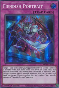 Fiendish Portrait - MP21-EN033 - Super Rare 1st Edition
