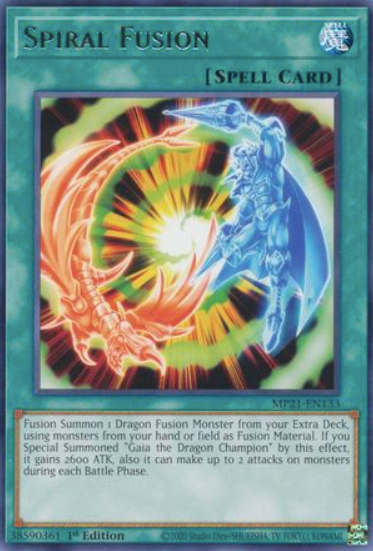 Spiral Fusion - MP21-EN133 - Rare 1st Edition