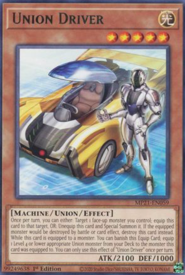 Union Driver - MP21-EN059 - Rare 1st Edition