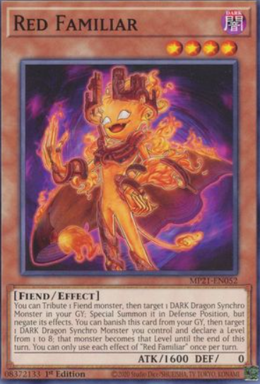 Red Familiar - MP21-EN052 - Common 1st Edition
