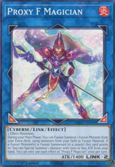 Proxy F Magician - MP21-EN069 - Common 1st Edition