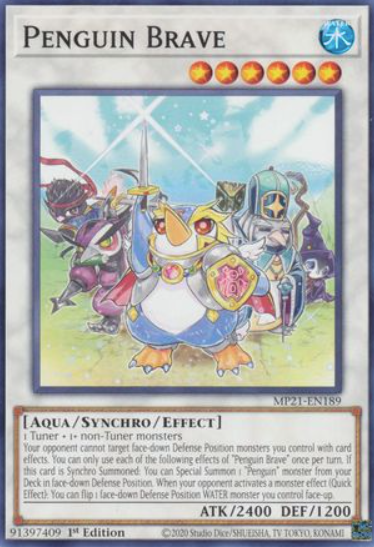 Penguin Brave - MP21-EN189 - Common 1st Edition