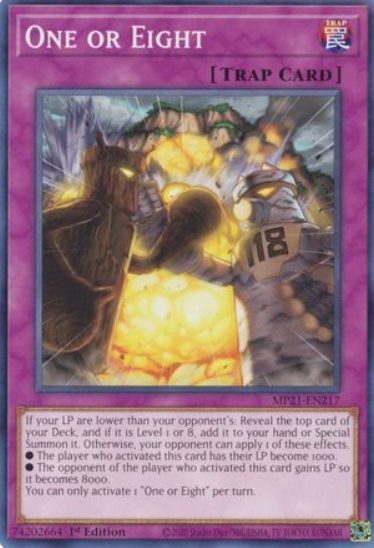 One or Eight - MP21-EN217 - Common 1st Edition