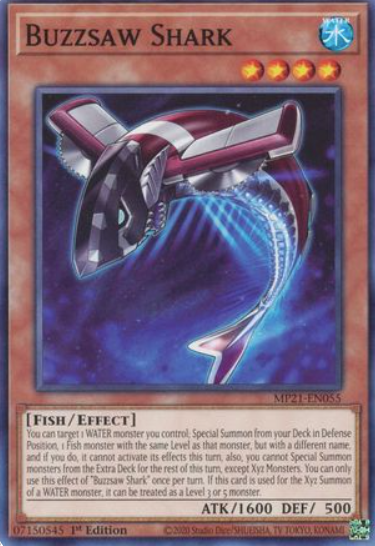 Buzzsaw Shark - MP21-EN055 - Common 1st Edition