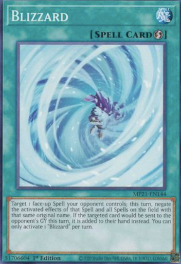 Blizzard - MP21-EN144 - Common 1st Edition