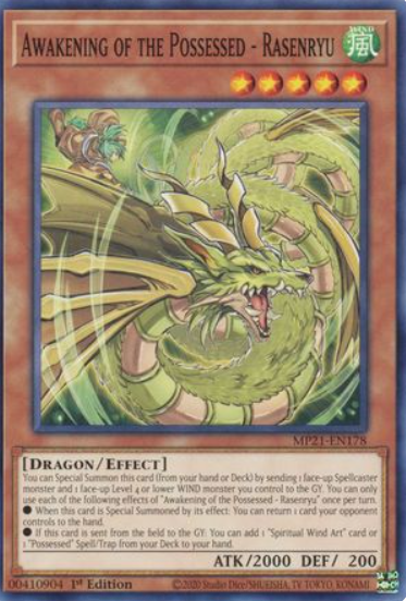 Awakening of the Possessed - Rasenryu - MP21-EN178 - Common 1st Edition