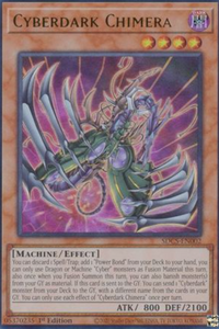 Cyberdark Chimera - SDCS-EN002 - Ultra Rare 1st Edition