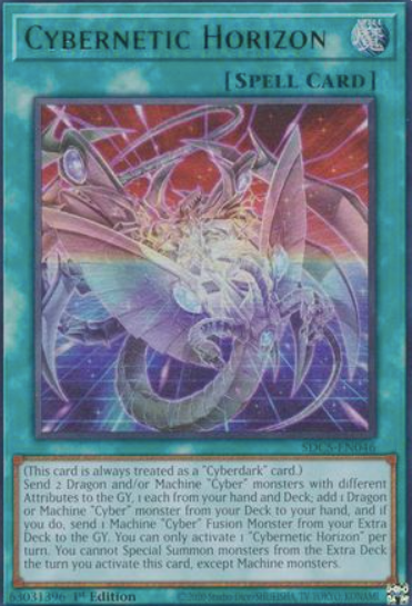 Cybernetic Horizon - SDCS-EN046 - Ultra Rare 1st Edition