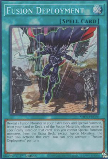 Fusion Deployment - SDCS-EN030 - Super Rare 1st Edition