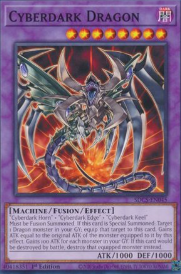 Cyberdark Dragon - SDCS-EN045 - Common 1st Edition