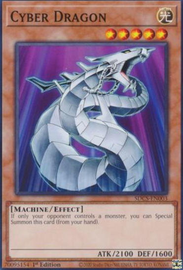 Cyber Dragon - SDCS-EN003 - Common 1st Edition