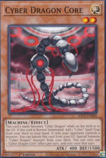 Cyber Dragon Core - SDCS-EN008 - Common 1st Edition