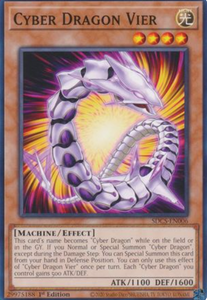 Cyber Dragon Vier - SDCS-EN006 - Common 1st Edition