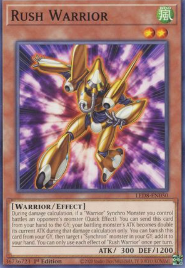 Rush Warrior - LED8-EN050 - Common 1st Edition