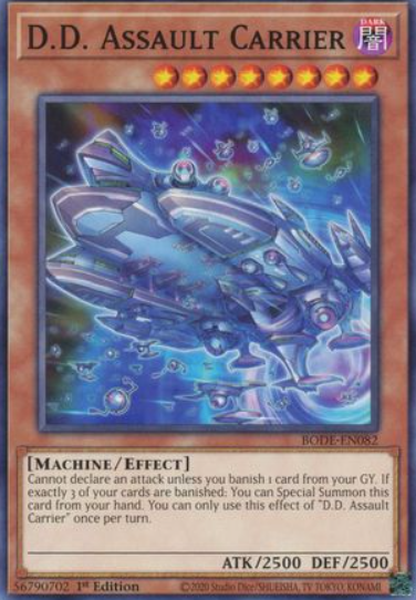 D.D. Assault Carrier - BODE-EN082 - Common 1st Edition