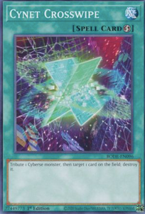 Cynet Crosswipe - BODE-EN096 - Common 1st Edition