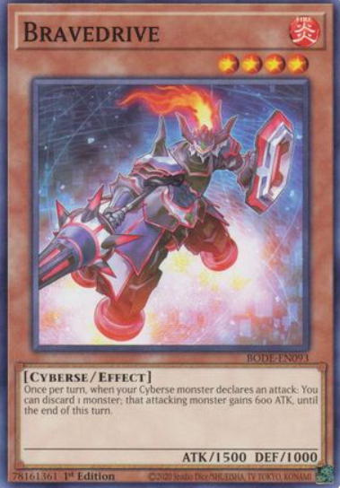 Bravedrive - BODE-EN093 - Common 1st Edition