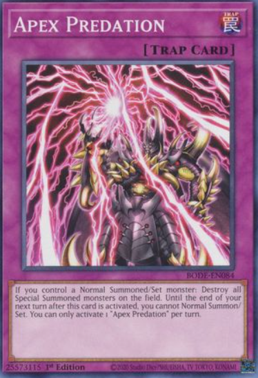 Apex Predation - BODE-EN084 - Common 1st Edition