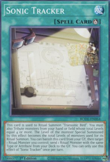 Sonic Tracker - BODE-EN064 - Common 1st Edition