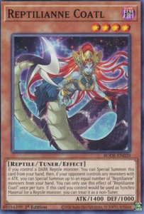 Reptilianne Coatl - BODE-EN020 - Common 1st Edition
