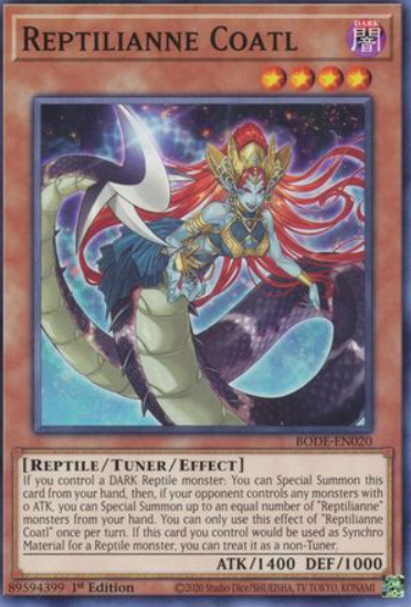 Reptilianne Coatl - BODE-EN020 - Common 1st Edition