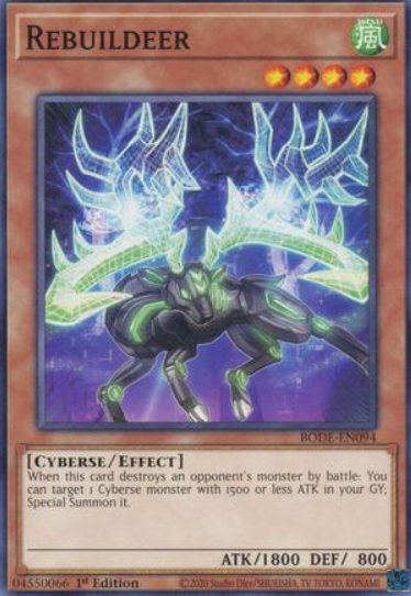Rebuildeer - BODE-EN094 - Common 1st Edition