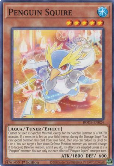 Penguin Squire - BODE-EN024 - Common 1st Edition