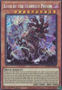 Lord of the Heavenly Prison - BODE-EN030 - Secret Rare 1st Edition